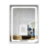 CHLOE Lighting LUMINOSITY- Back Lit Rectangular TouchScreen LED Mirror 3 Color Temperatures 3000K-6000K 32" Height