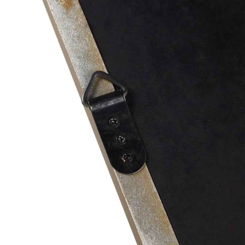 Gold Scalloped Wood Wall Mirror - Image 6