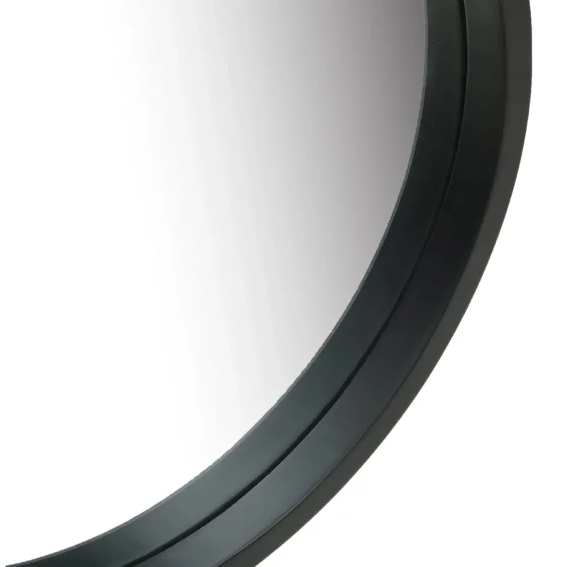 vidaXL Wall Mirror Black and brown - Image 3
