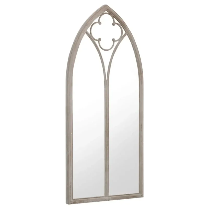 vidaXL Mirror Sand Iron, Glass 27.6 x 11.8 in Wall mounting Mirror - Image 3